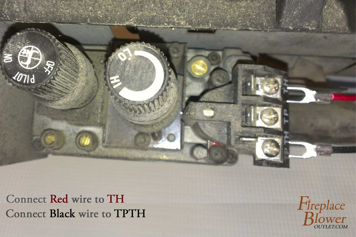 Fireplace Remote Control Fireplace Blower Outlet