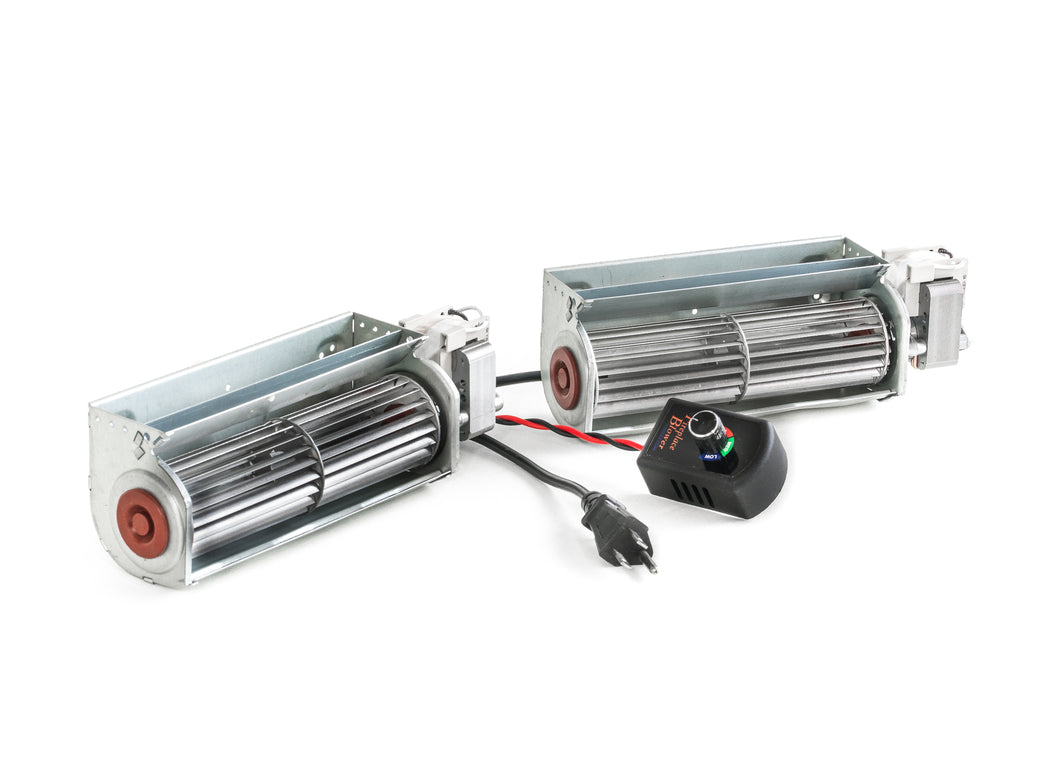 Double Fireplace Blower 150 cfm with Speed Control - FBDS150